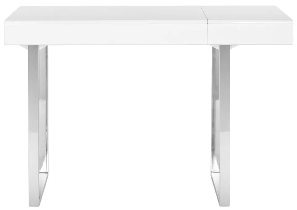 Berkley Desk - White/Chrome