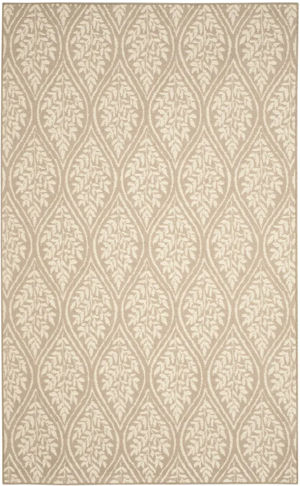 Arlo Home Hand Woven Area Rug, PAB515A, Sand/Natural,  4' X 6'