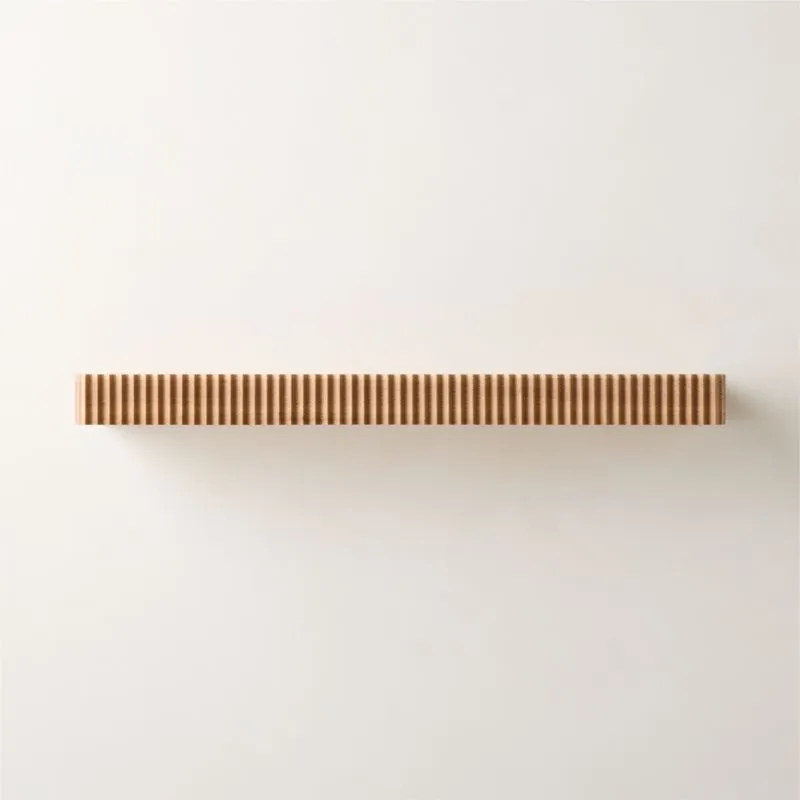 Palmer Natural Oak Wall Shelf 36"