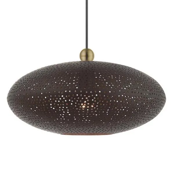 Hiedi 1 Light Oval Pendant