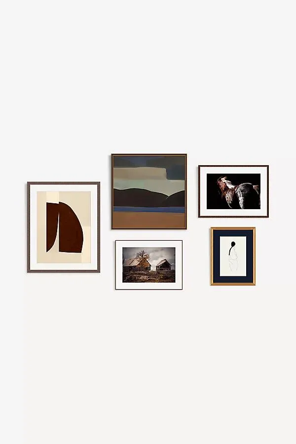 Earth and Essence Gallery Wall