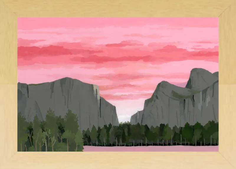 Dawn of Yosemite Park by Hiroyuki Izutsu for Artfully Walls