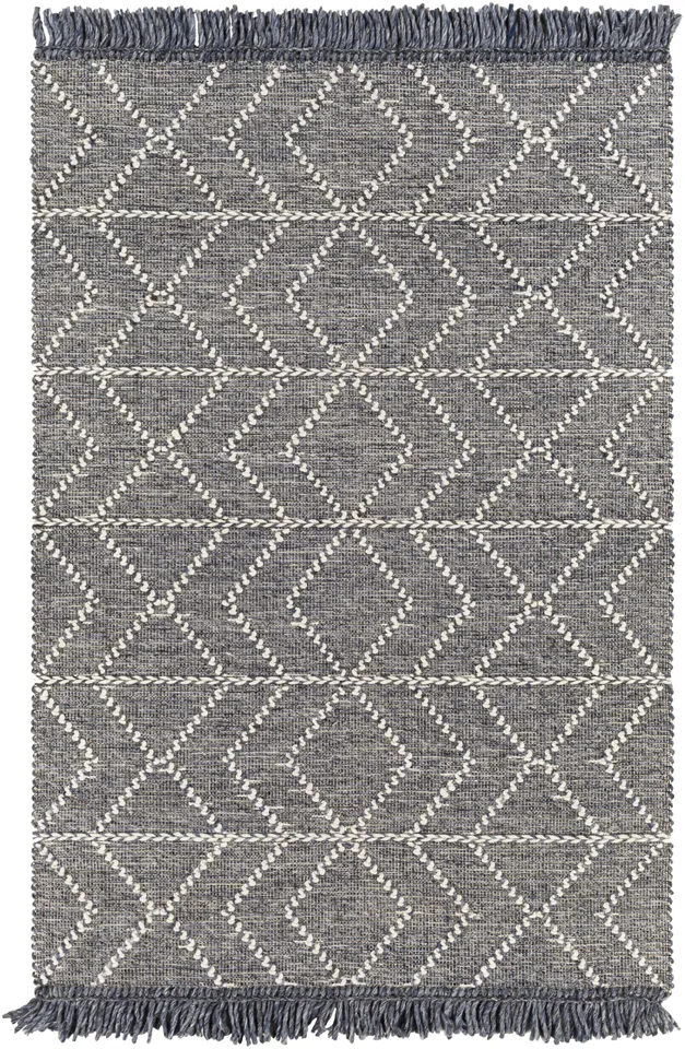 Uttar Gray Indoor 8' x 10' Handmade Rug