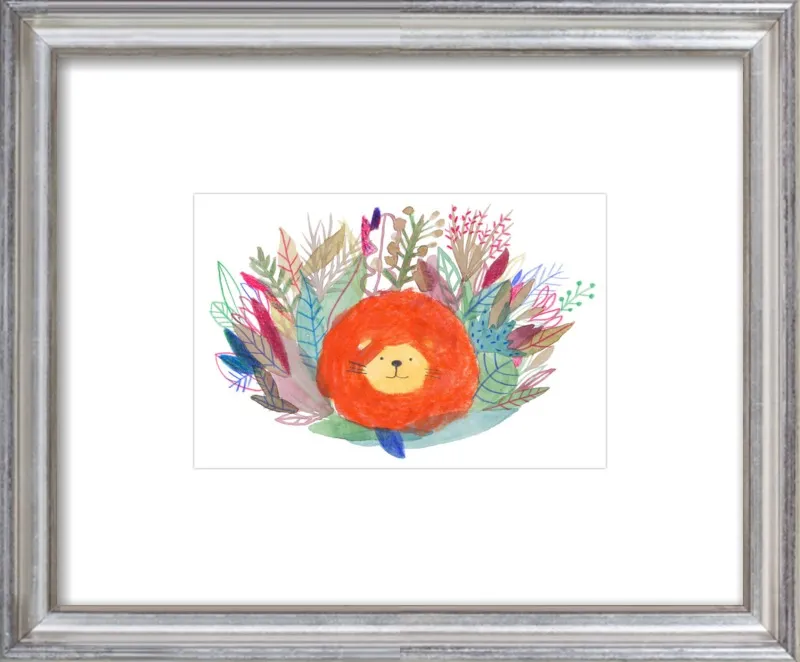 Lion by Marion Barraud for Artfully Walls