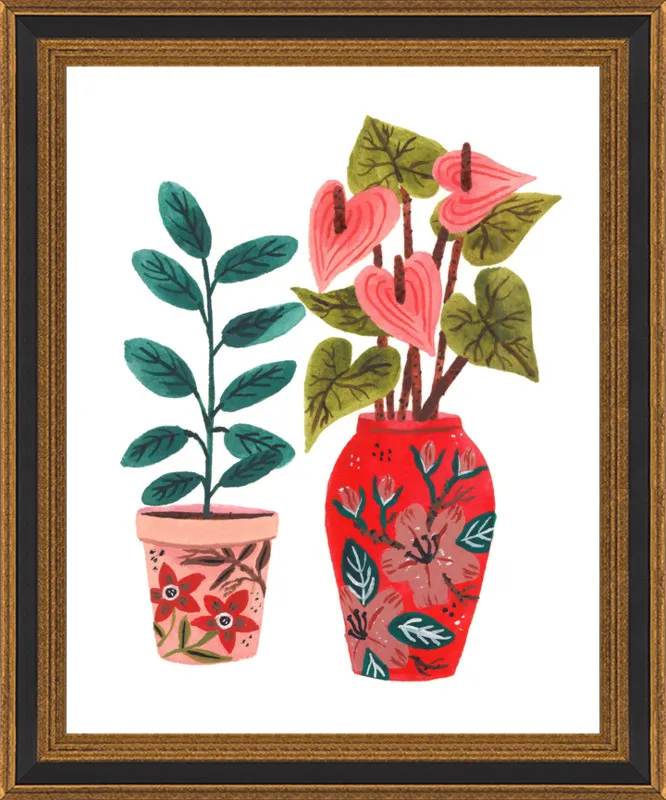 Planter by Ploypisut for Artfully Walls
