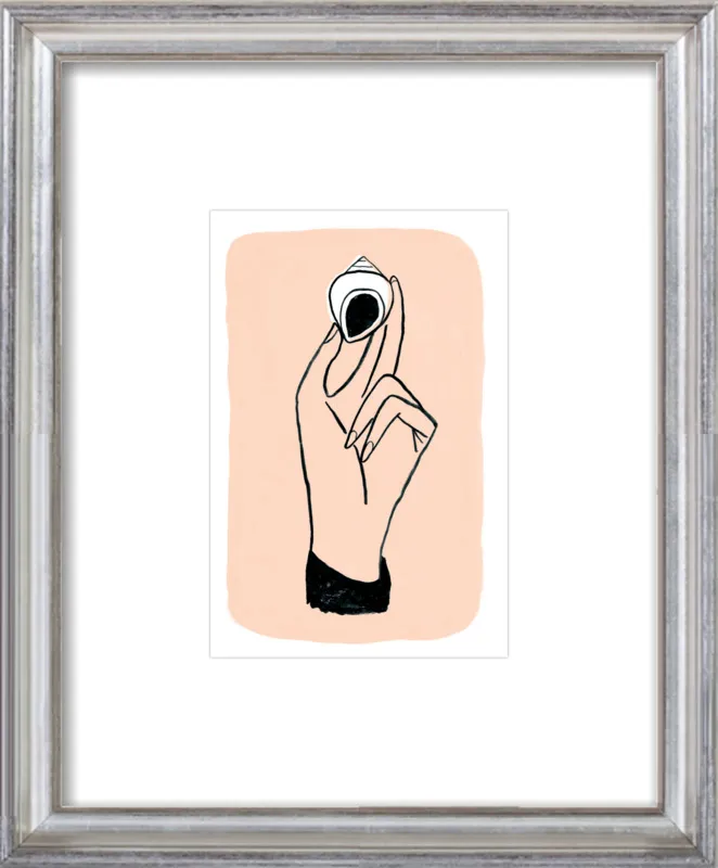 My Hand is My Face by Michael Doyle - Apartment On Belmont for Artfully Walls
