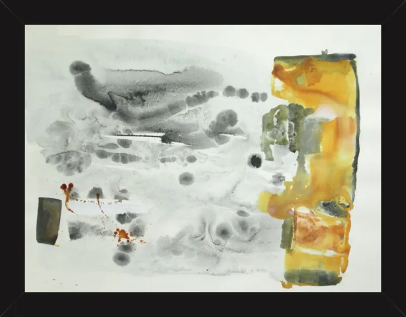 work on paper #24 by Emily Van Horn for Artfully Walls