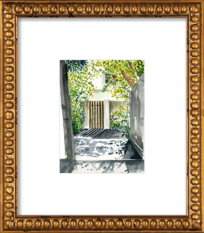 Garden Gate by Miri Eshet for Artfully Walls