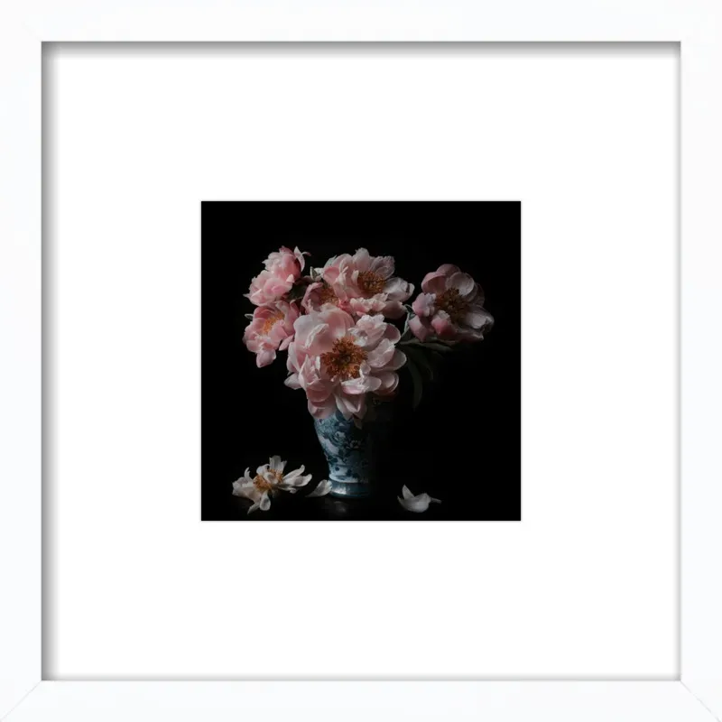 Pink Peonies  by Lucy Snowe for Artfully Walls