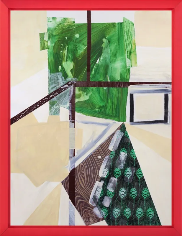 Abstract Study (trail map) by Pamela Staker for Artfully Walls