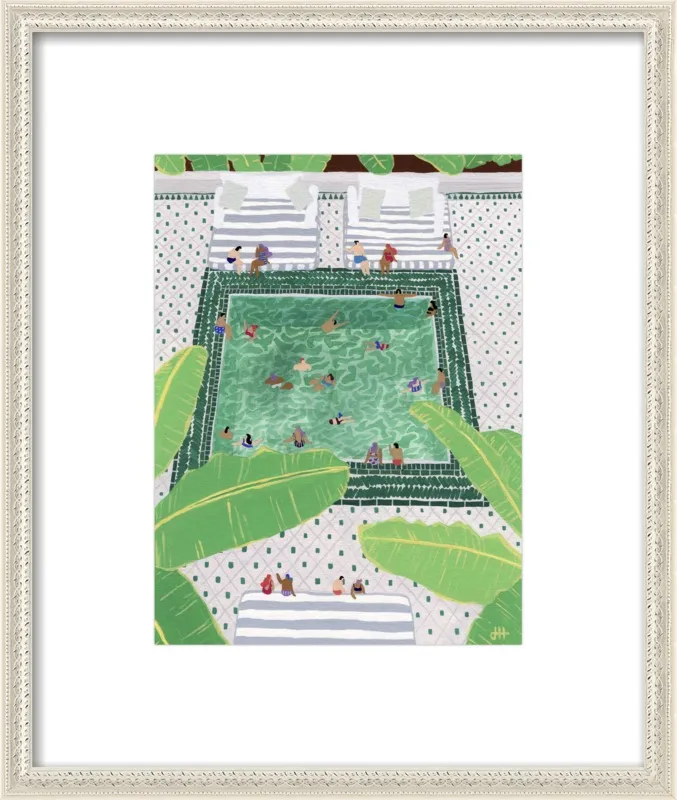 Green Riad by Joanne Ho for Artfully Walls