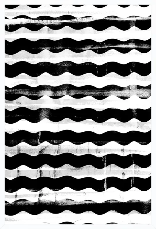 Black Waves by Georgiana Paraschiv for Artfully Walls