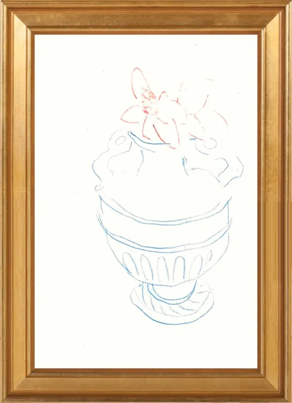 Sevres vase by Shanti Shea An for Artfully Walls