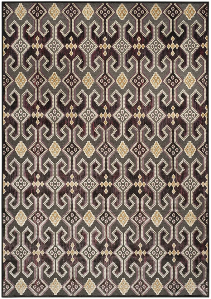Arlo Home Woven Area Rug, PAR152-2330, Anthracite/Anthracite,  8' X 11' 2"