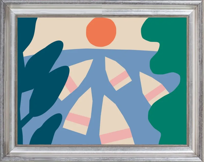 Tripoli Horizon by Anna Kovecses for Artfully Walls