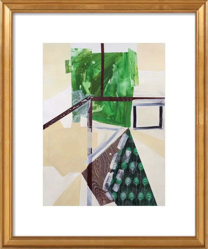 Abstract Study (trail map) by Pamela Staker for Artfully Walls