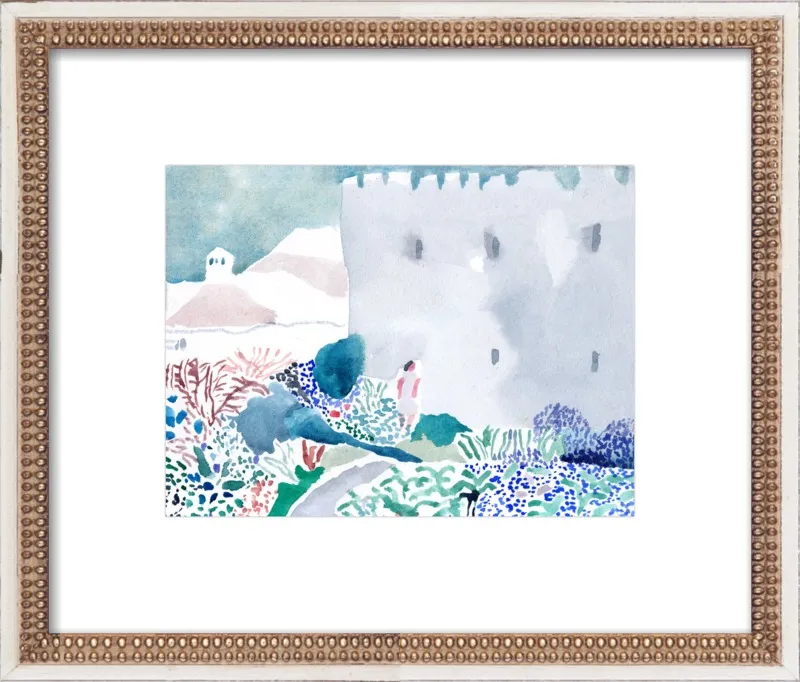 Castle Flowers by Charlotte Ager for Artfully Walls