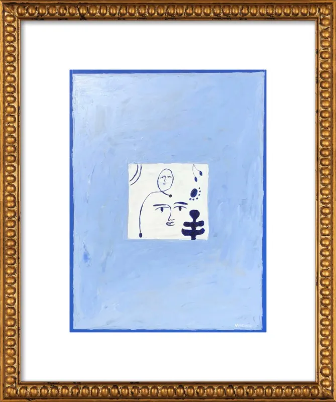 The Blues by Virginia Chamlee for Artfully Walls