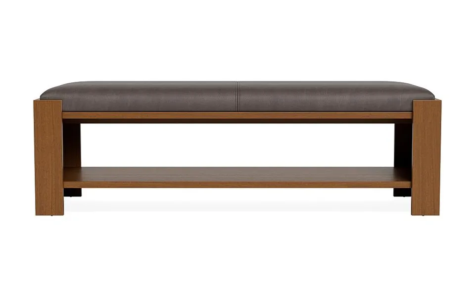 Reeve Leather Bench