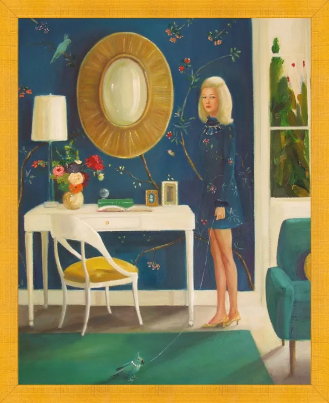 The Invisible Nature of Tansy Fairchild by Janet Hill for Artfully Walls