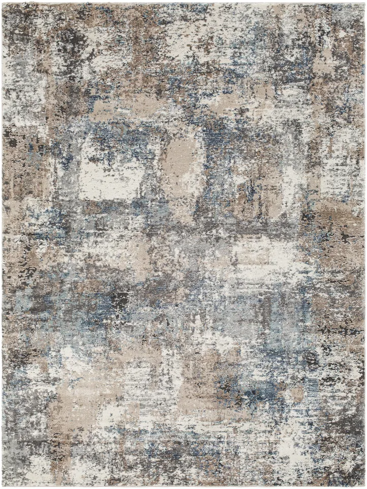 Montana Beige Indoor 7'10" x 10' Machine Woven Rug