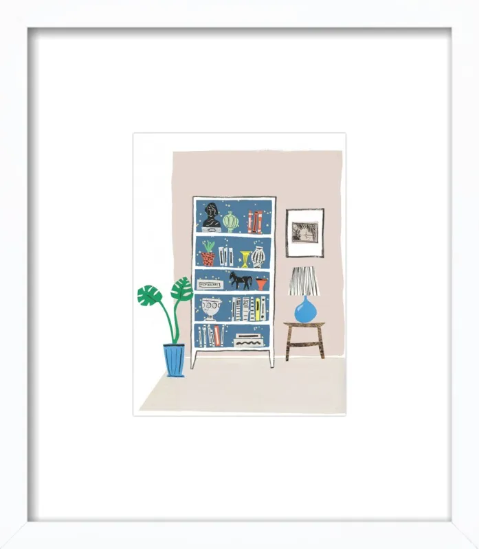 Shelfie by Danielle Kroll for Artfully Walls