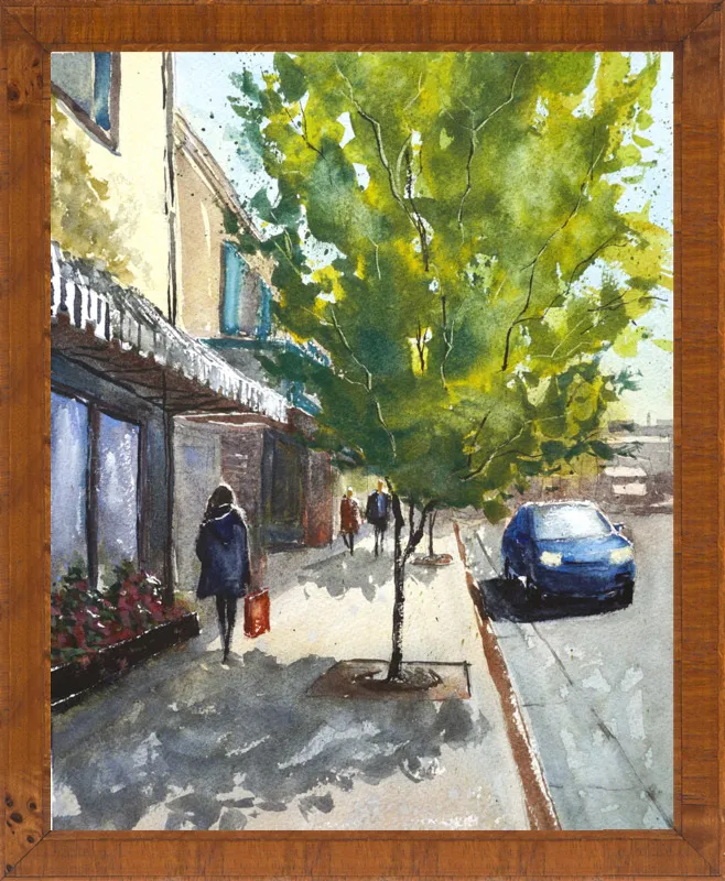 Shops in Laguna by Lauren Dusing for Artfully Walls