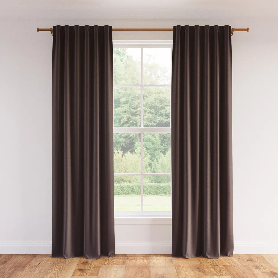 Velvet Curtain, Bittersweet Performance Velvet, 50" x 96", Privacy