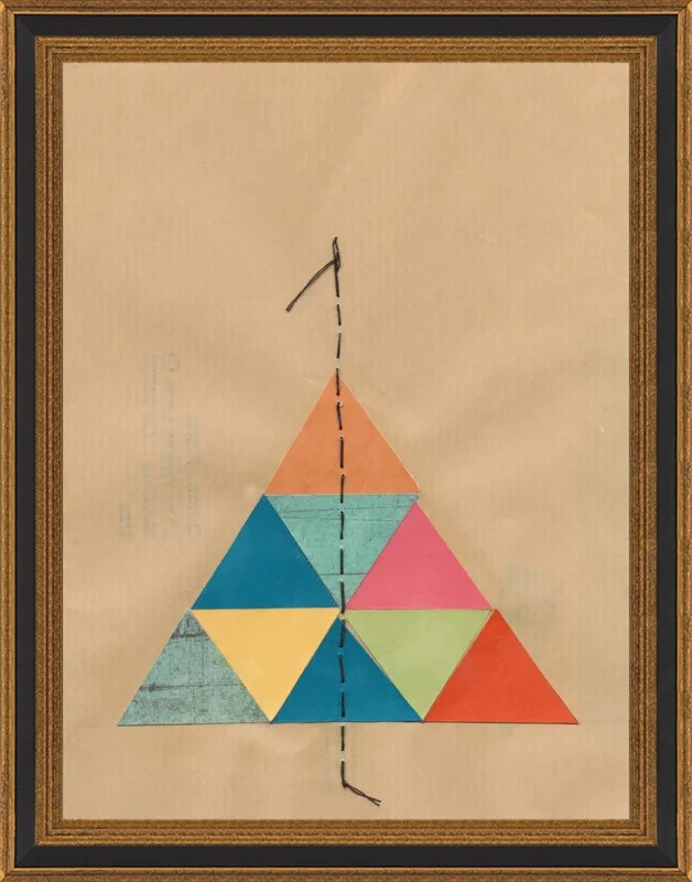 Pyramid Series 1 by Jan Weiss for Artfully Walls