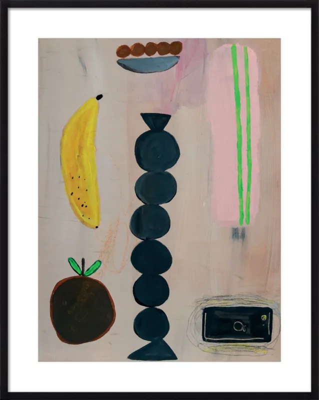 Still life with a phone vibration by Agata Królak for Artfully Walls
