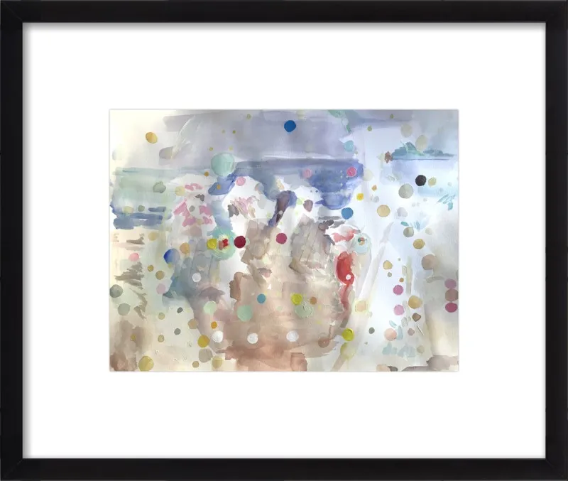 Beach scene (from memory)  by Hannah Dean for Artfully Walls