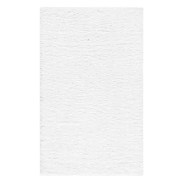 Autumn Loft Solid Shag Light Area Rug