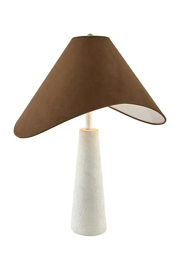 Apuila Concrete Velvet Table Lamp