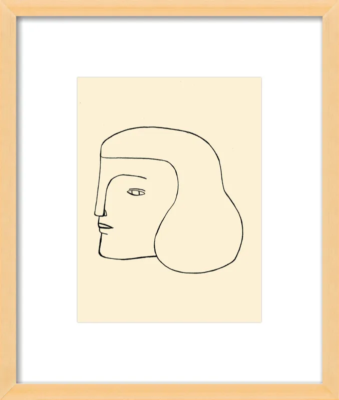 Head by Nadiuska and Priscila Furtado - Uinverso  for Artfully Walls