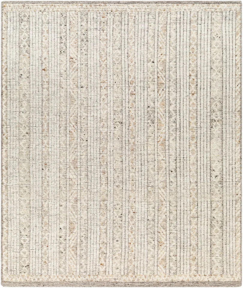 Samarkand Beige Indoor 9' x 12' Handmade Rug