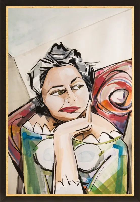 Ponder by Becky Aubry for Artfully Walls
