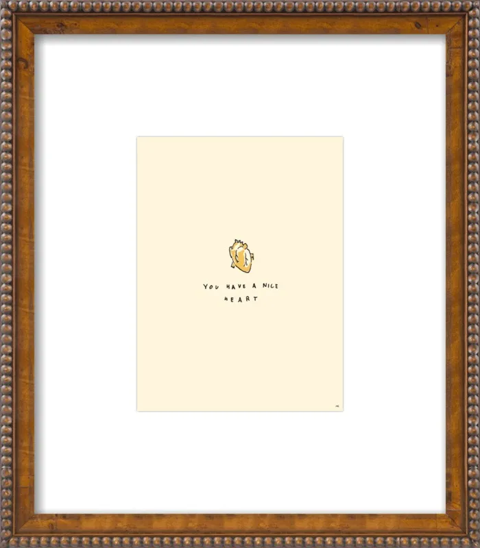You Have A Nice Heart by Melody Hansen for Artfully Walls