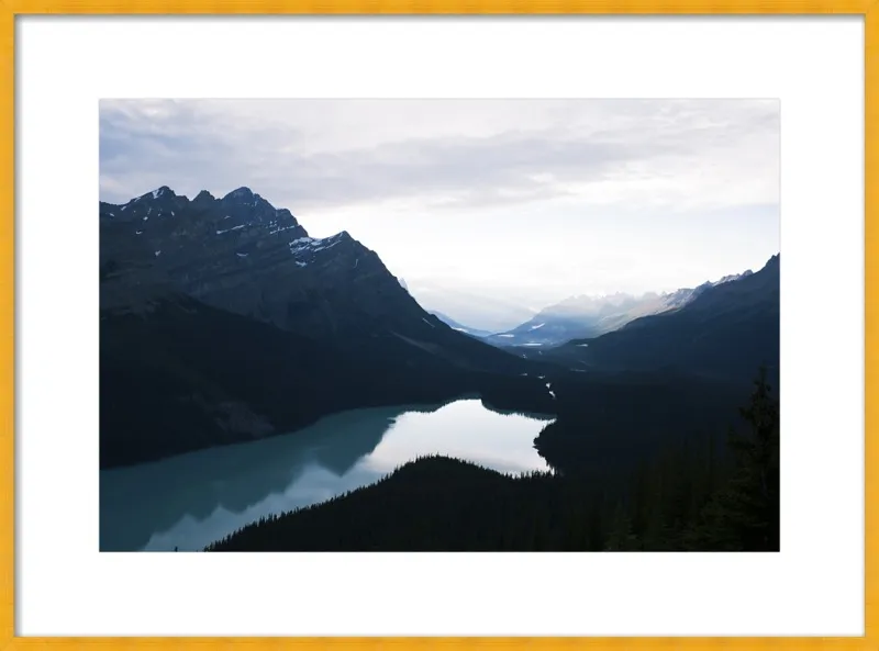 Summer Night on Peyto Lake  by Tracy Zhang for Artfully Walls