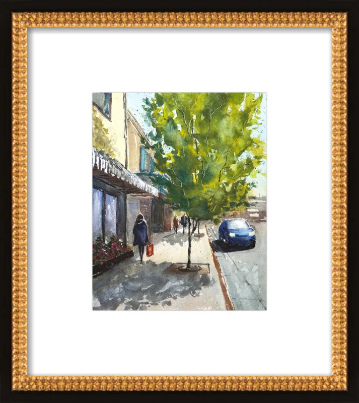 Shops in Laguna by Lauren Dusing for Artfully Walls