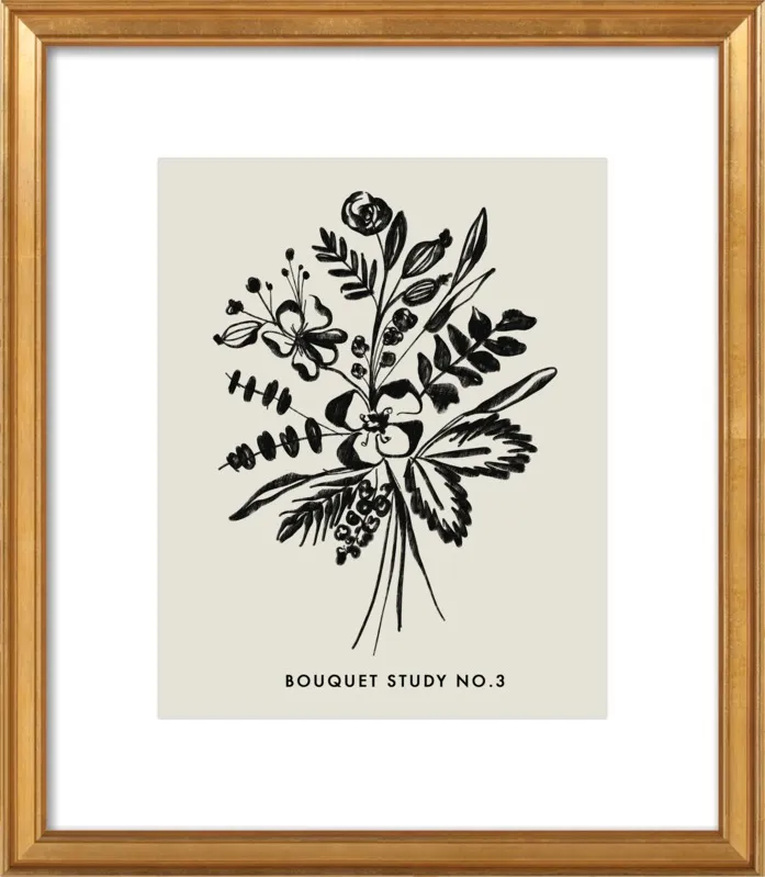 Bouquet Study No. 3 by Nancy Noreth for Artfully Walls