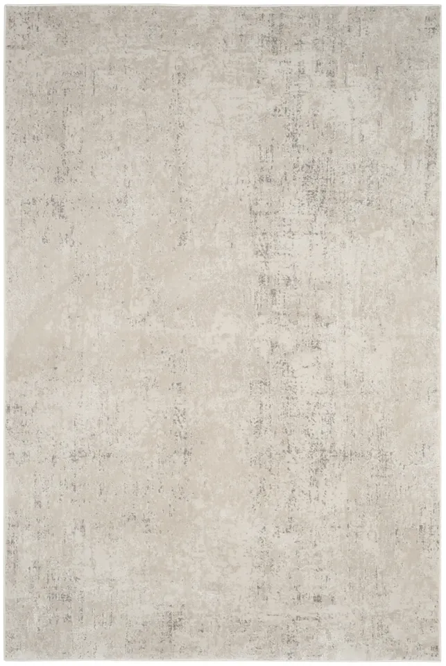 Arlo Home Woven Area Rug, PRN716C, Beige/Cream,  4' X 6'