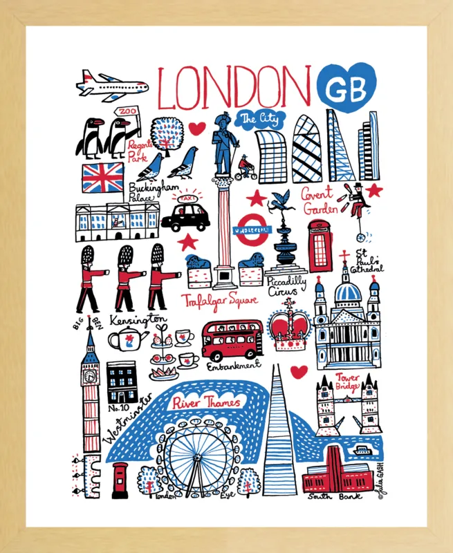 London by Julia Gash for Artfully Walls