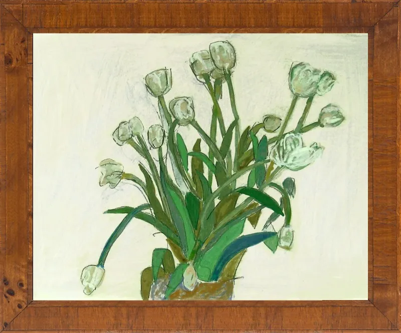 viridiflora tulip by Liz Innvar for Artfully Walls