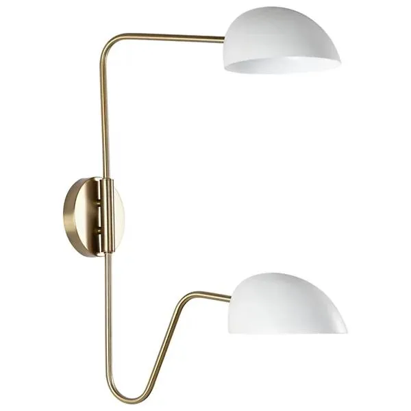 Dev 2-Light Swingarm Wall Sconce