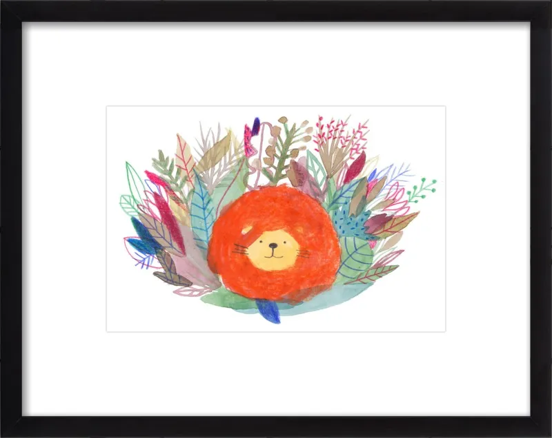 Lion by Marion Barraud for Artfully Walls