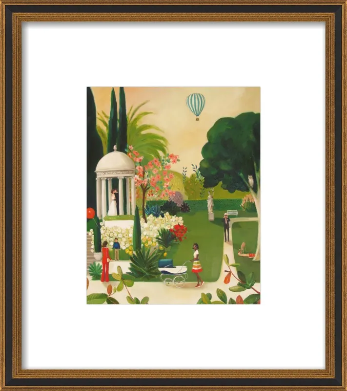 A Fainting in the Botanical Gardens by Janet Hill for Artfully Walls