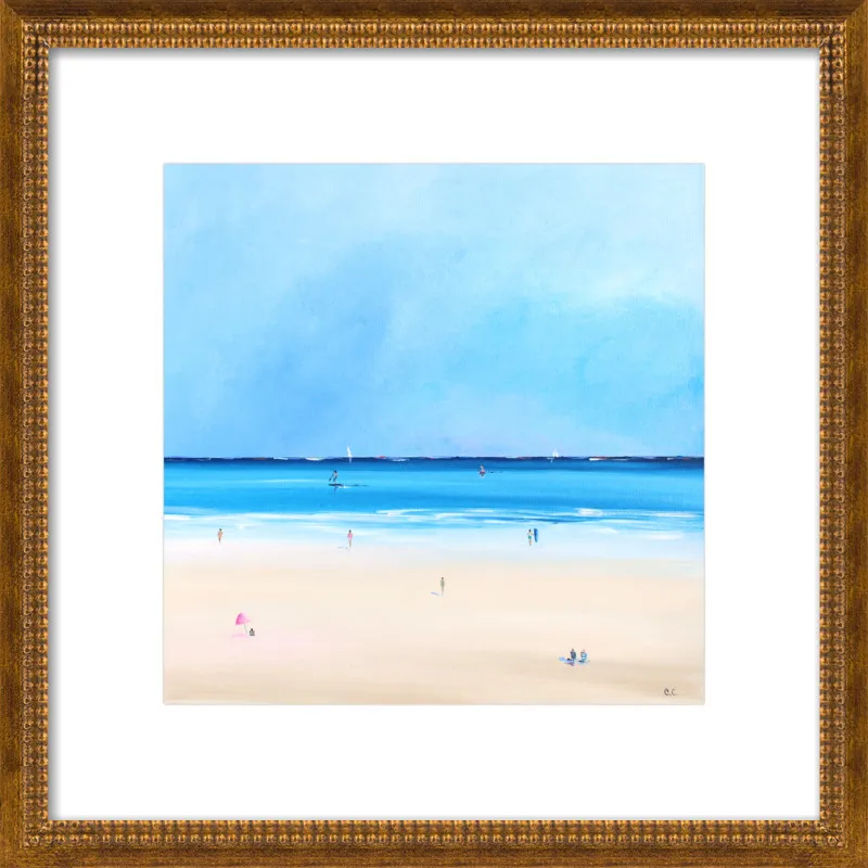 Smooth Ocean Sale by Caroline Chriss  for Artfully Walls