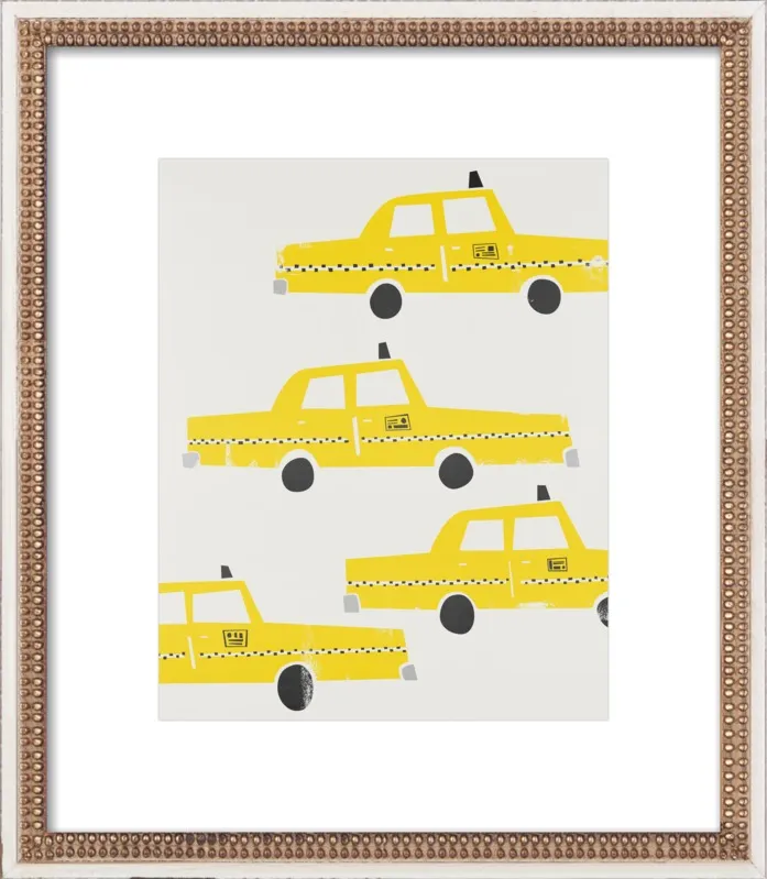 New York Taxis by Mark & Suumin - Fox & Velvet for Artfully Walls