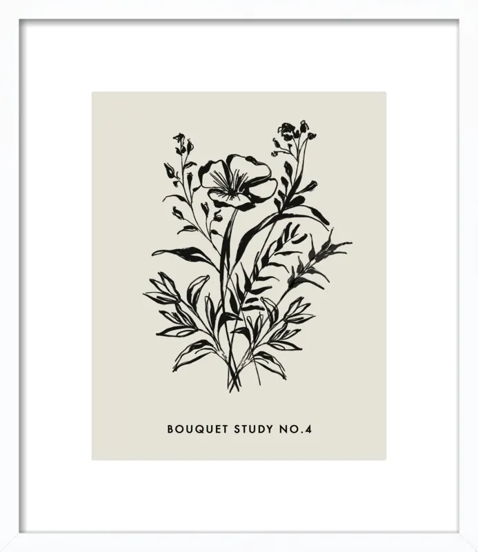 Bouquet Study No. 4 by Nancy Noreth for Artfully Walls