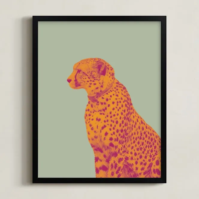 The Pink Cat Limited Edition Fine Art Print
